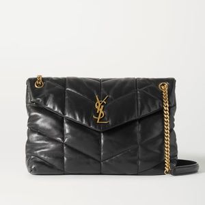 Saint Laurent Loulou Puffer Medium Quilted Leather Shoulder Bag